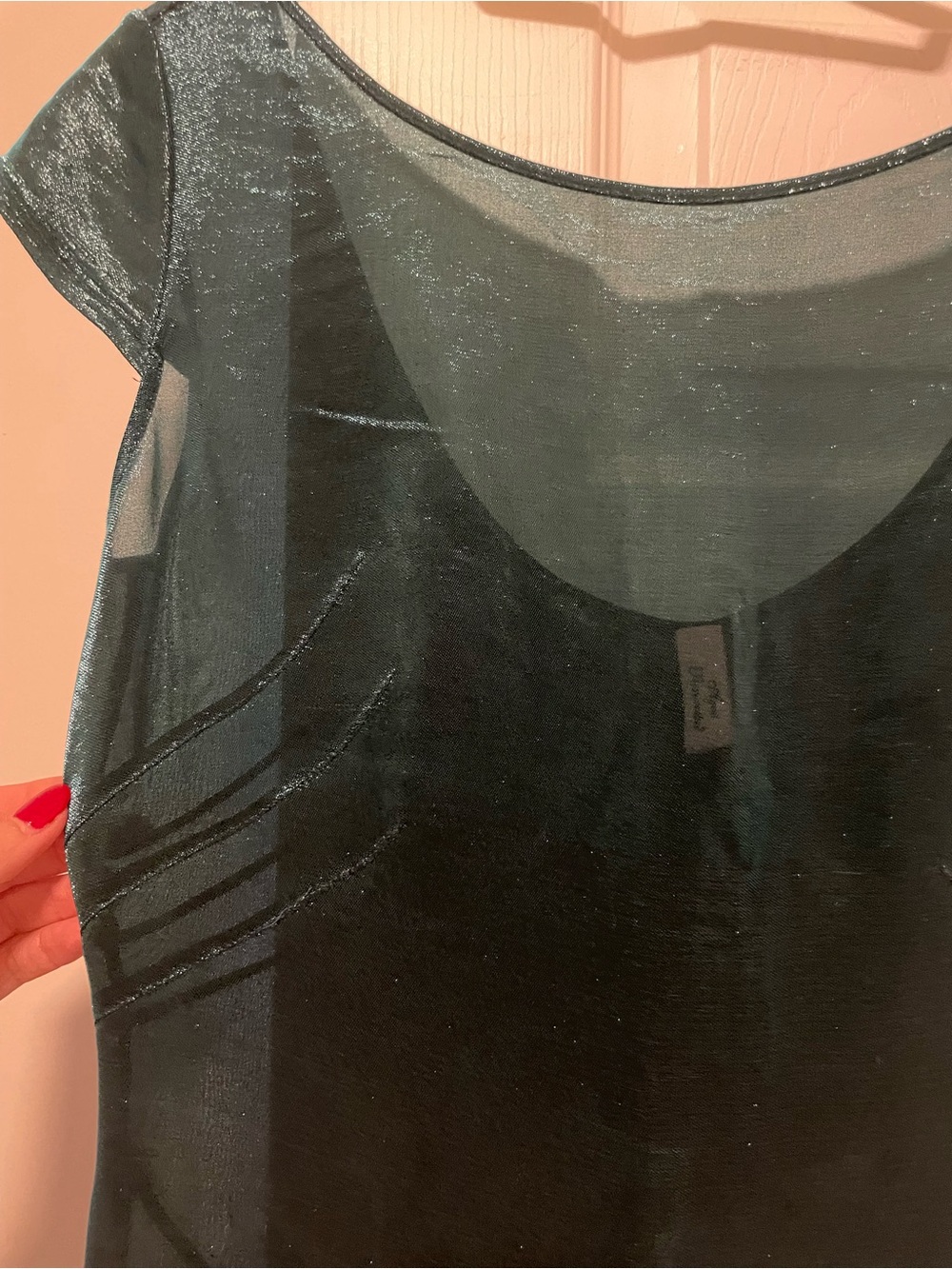 Agent Provocateur Emerald Green and Black Sheer Maxi Dress - Picture 4 of 7